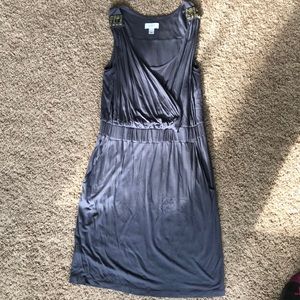 Gray loft dress